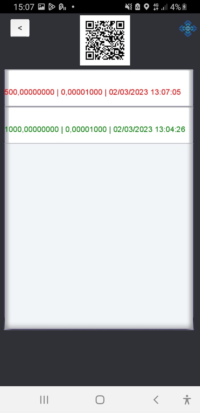 send transaction android wallet